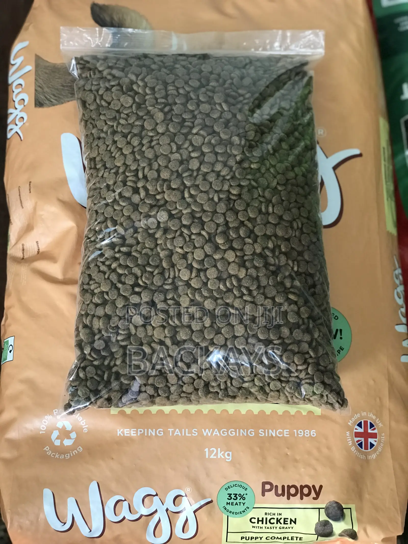 Wagg Puppy Complete Nutrition 3kg Re-Bag Dog Food for Puppies