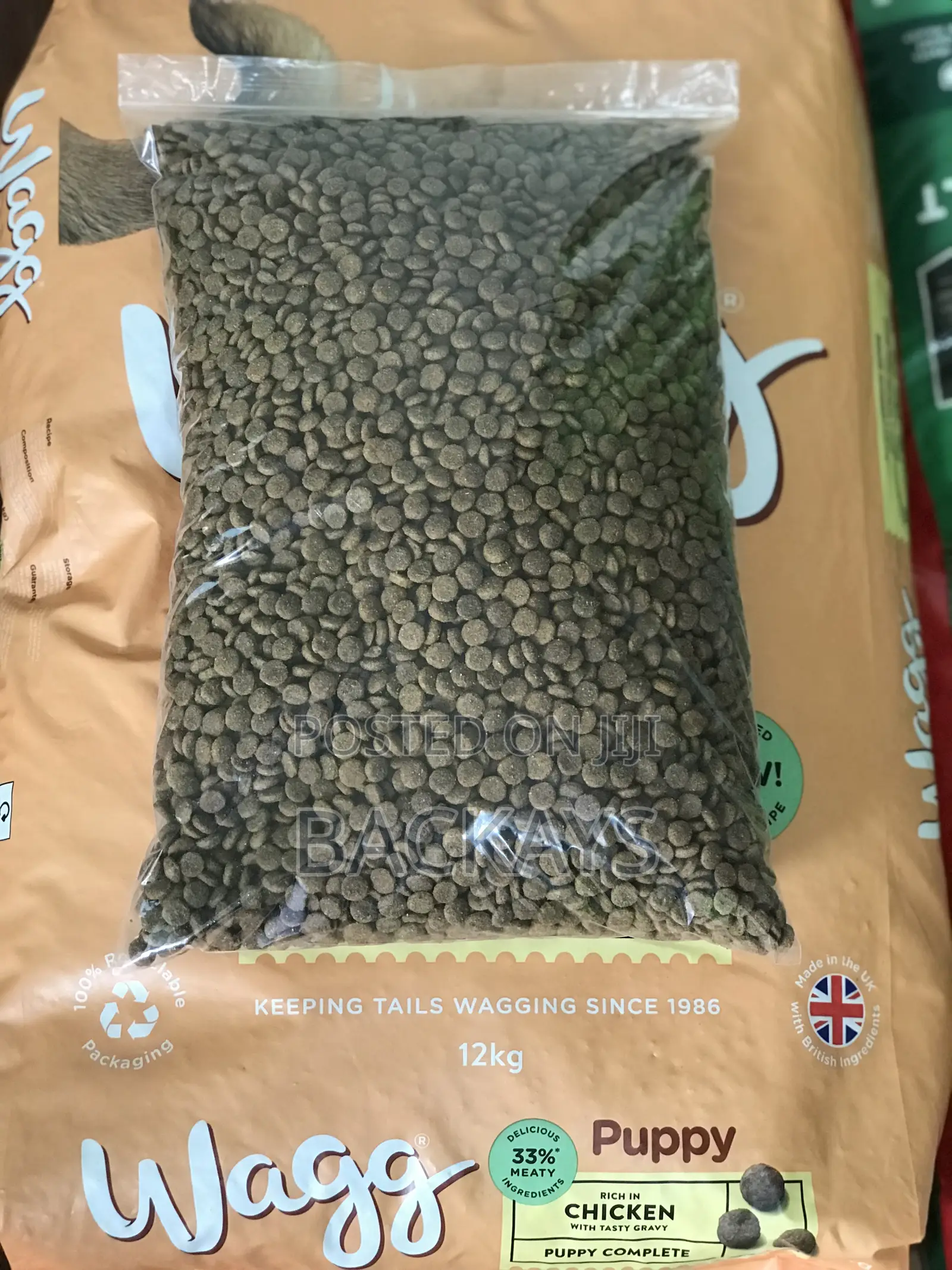 Wagg Puppy Complete Nutrition 3kg Re-Bag Dog Food for Puppies
