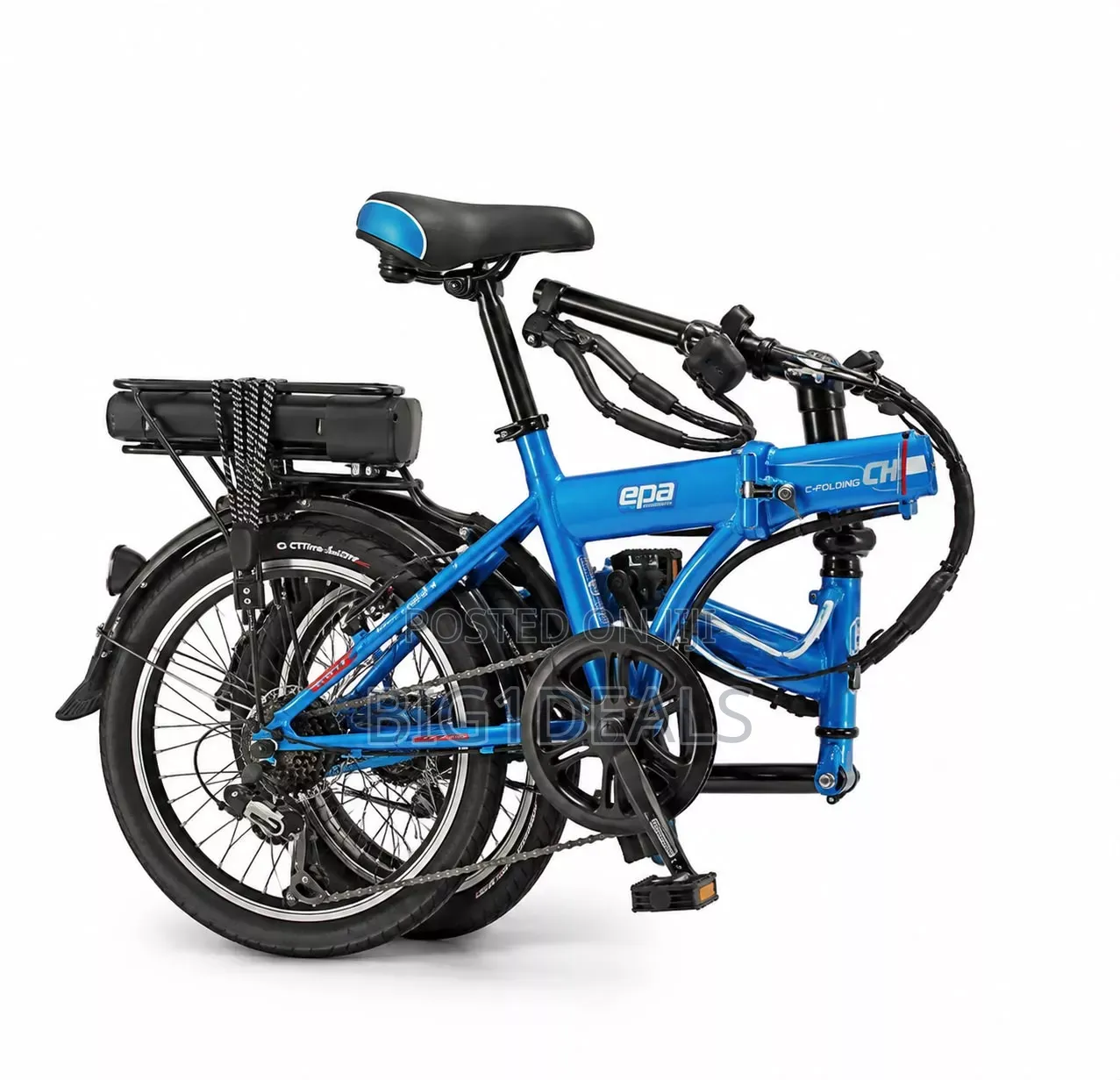 Eplus20 Inch Paddle Assist Foldable Electric Bicycle With Good Battery