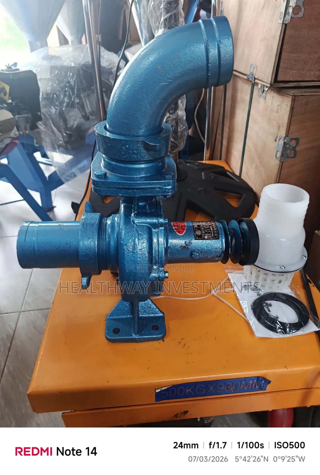Irrigation Water Pump Model 80-80-140