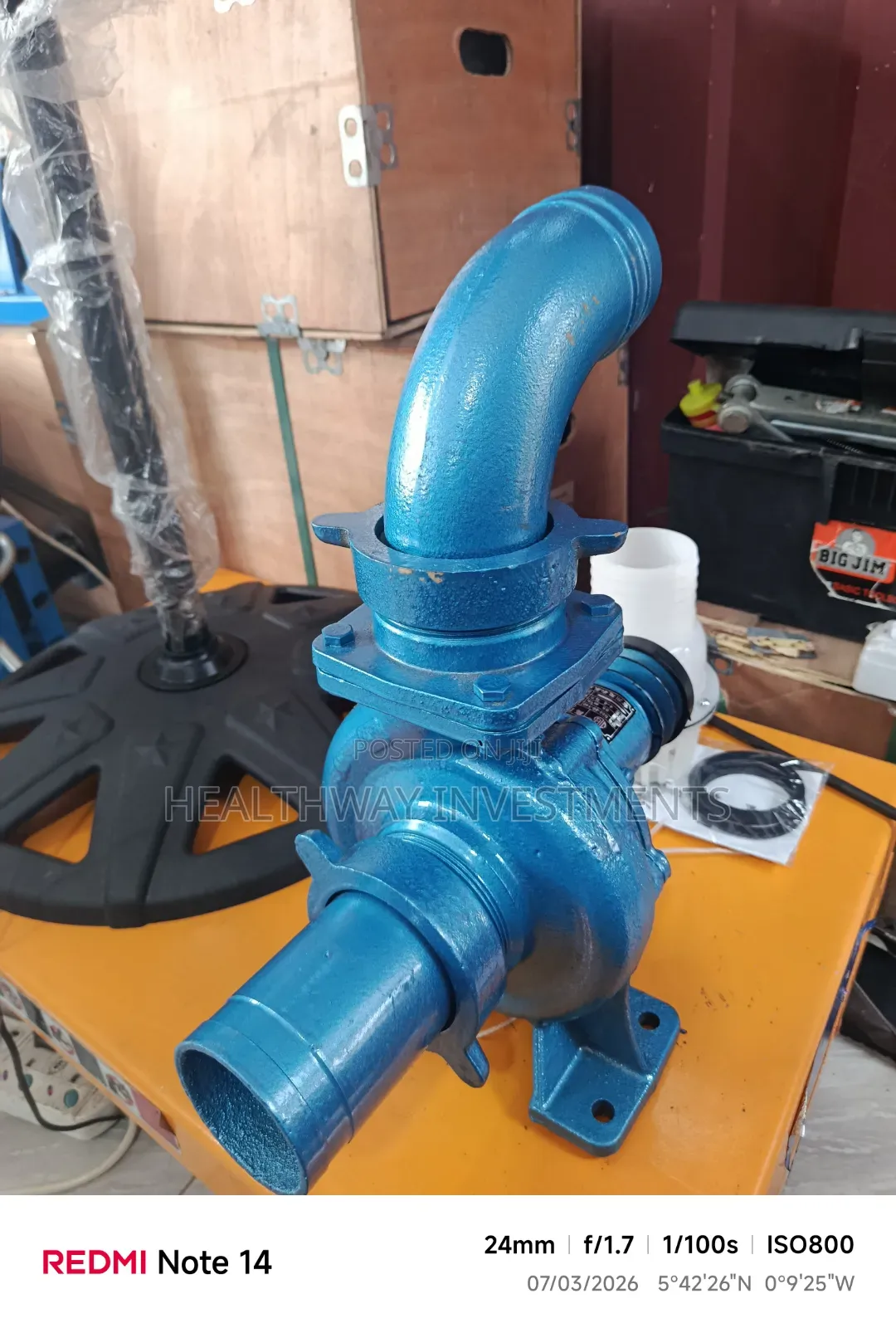 Irrigation Water Pump Model 80-80-140