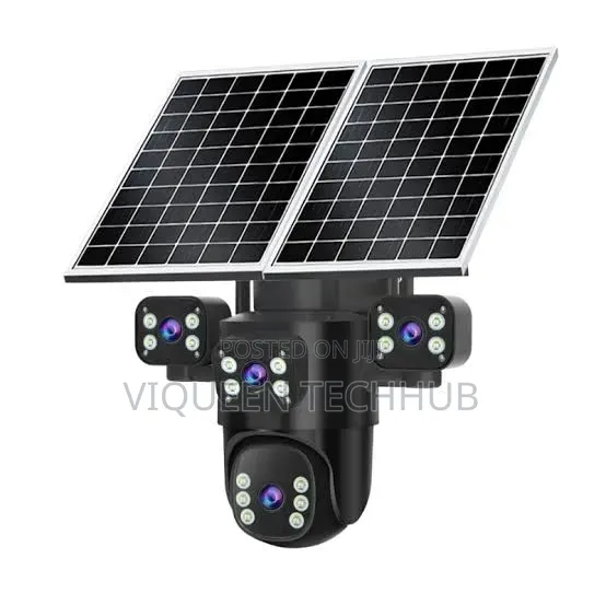 Dual Lense Linkage Ai Solar Battery Camera