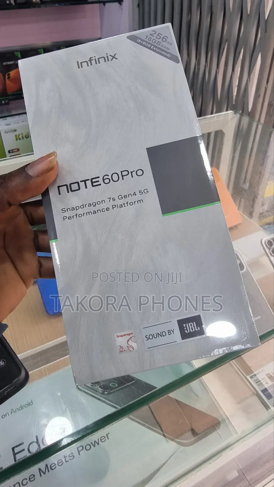 New Infinix Note 60 Pro 256 GB Black