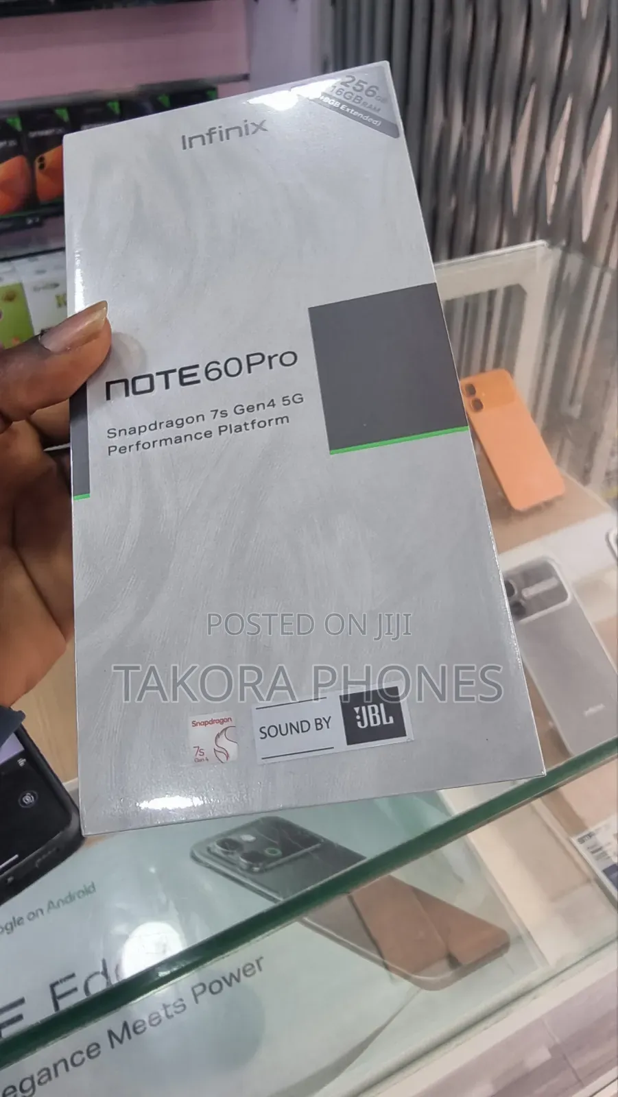 New Infinix Note 60 Pro 256 GB Black