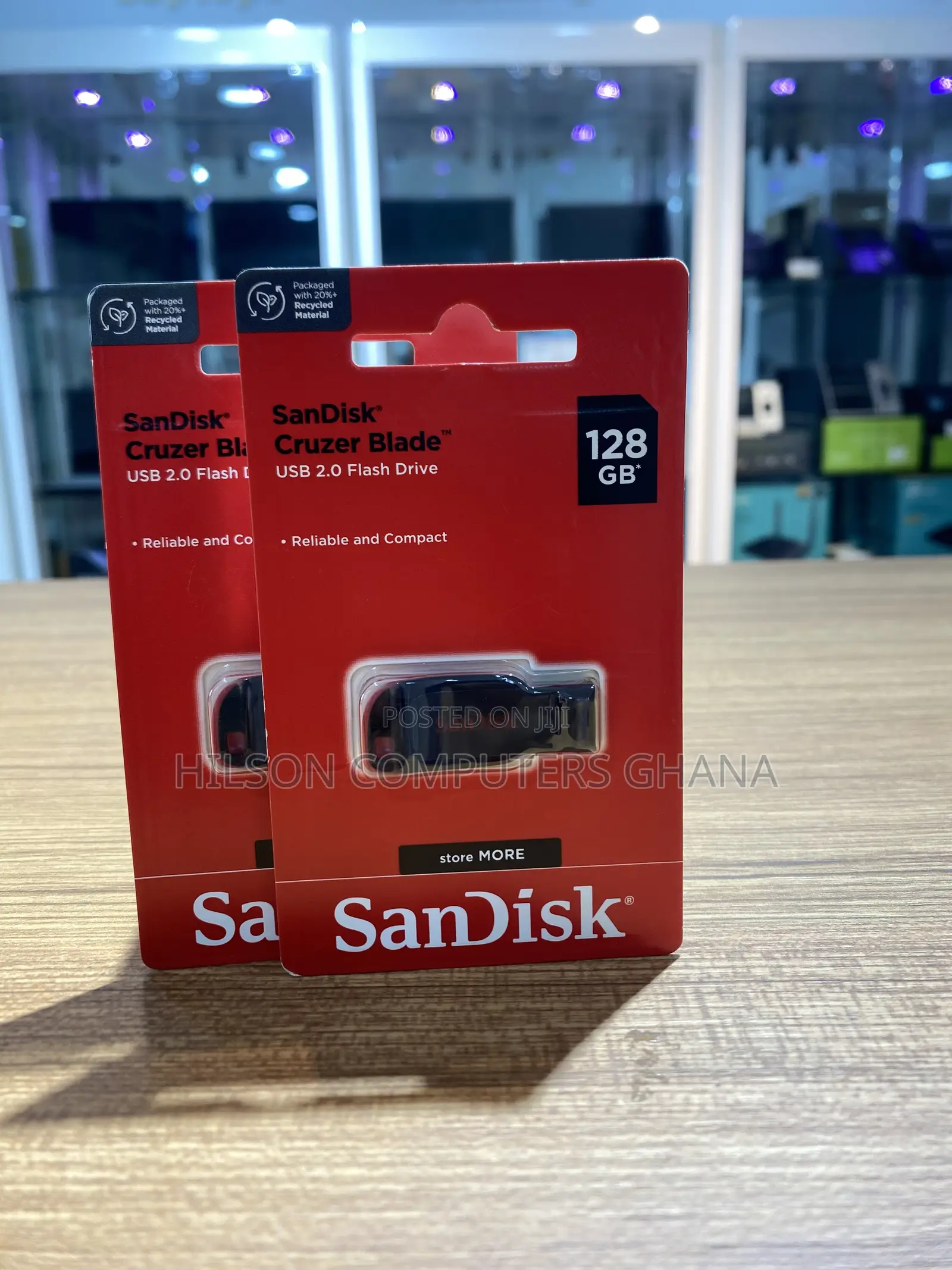 Sandisk Cruzer Blade 2.0 Flashdrive 128gb
