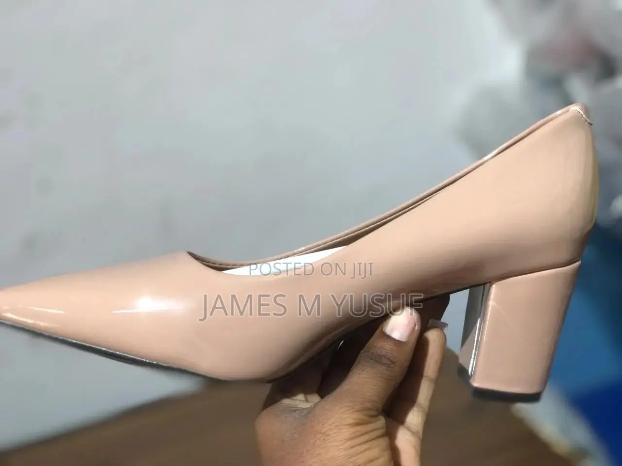 Original Aaronfairy Covered Block Heels
