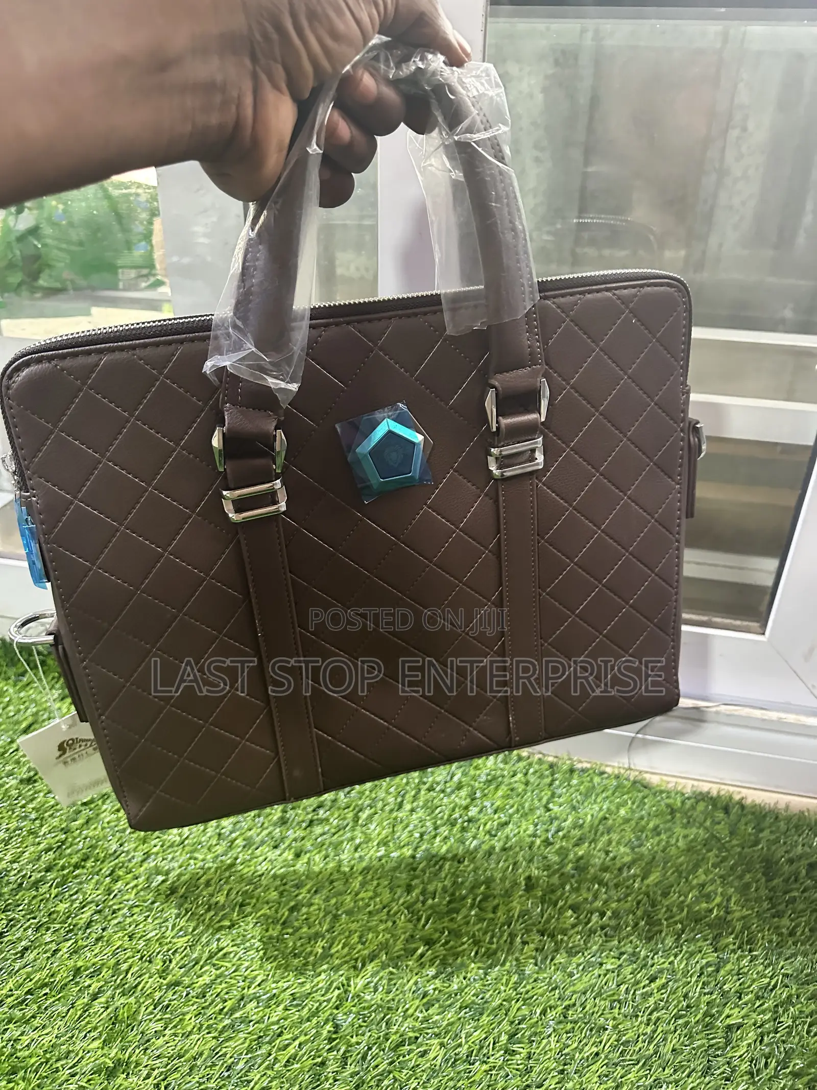Quality and Classic Double Zipper Office and Laptop Bag