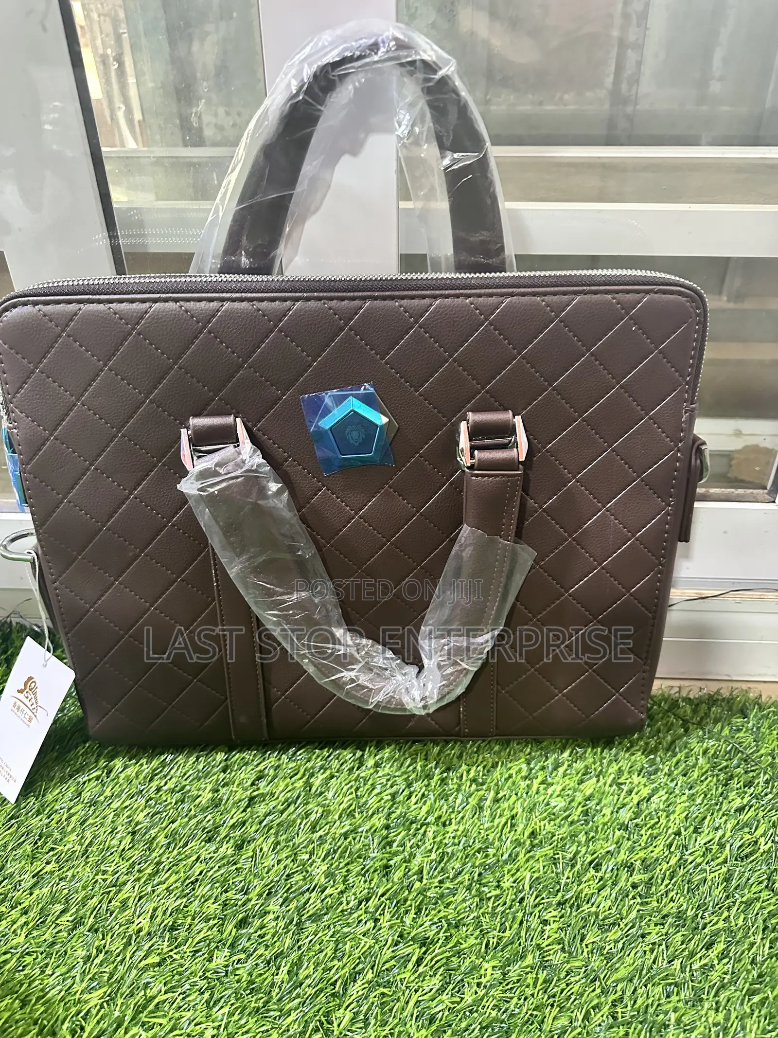 Quality and Classic Double Zipper Office and Laptop Bag