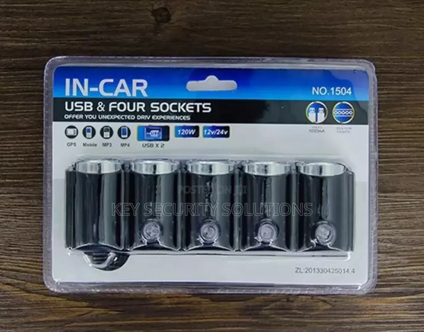 Electronic 4 Pot Usb Charger Socket