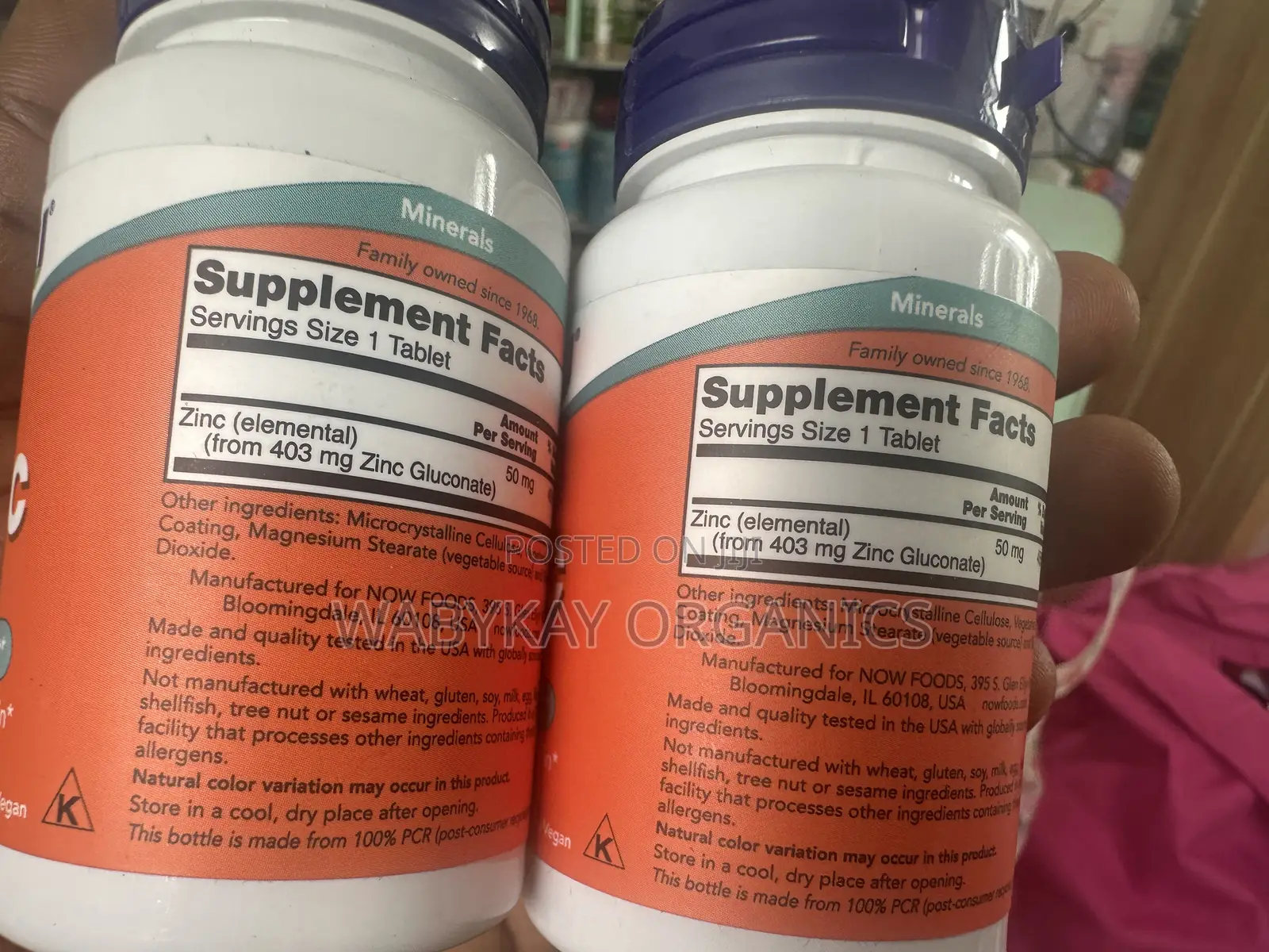 Zinc 50 Mg