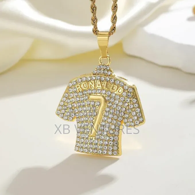 Cr 7 Titanium Steel Pendant Necklace
