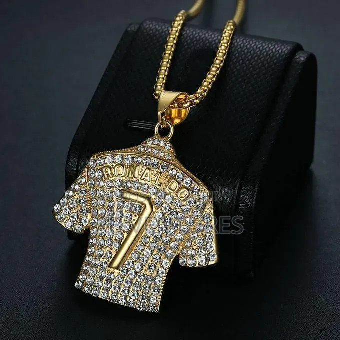 Cr 7 Titanium Steel Pendant Necklace