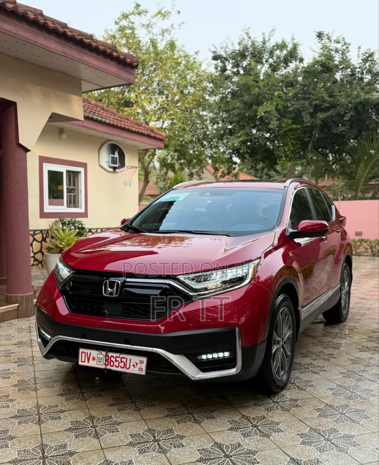 Honda CR-V Touring 2021 Red