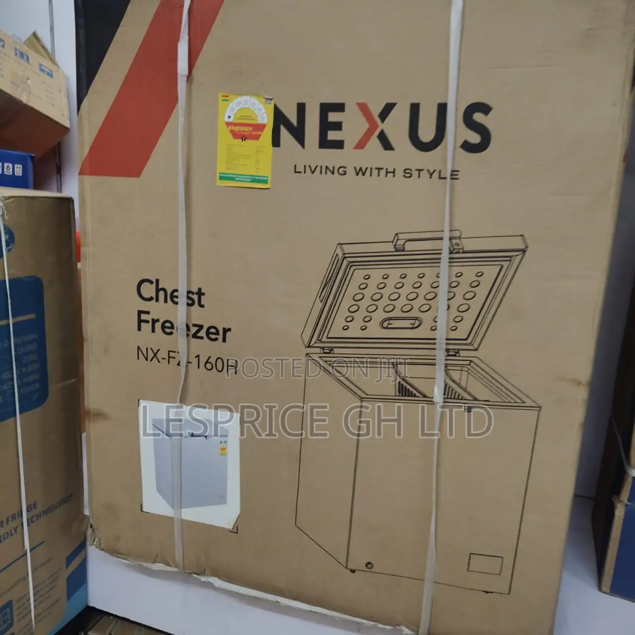 Magnificently Unique 145l Chest Freezer From Nexus