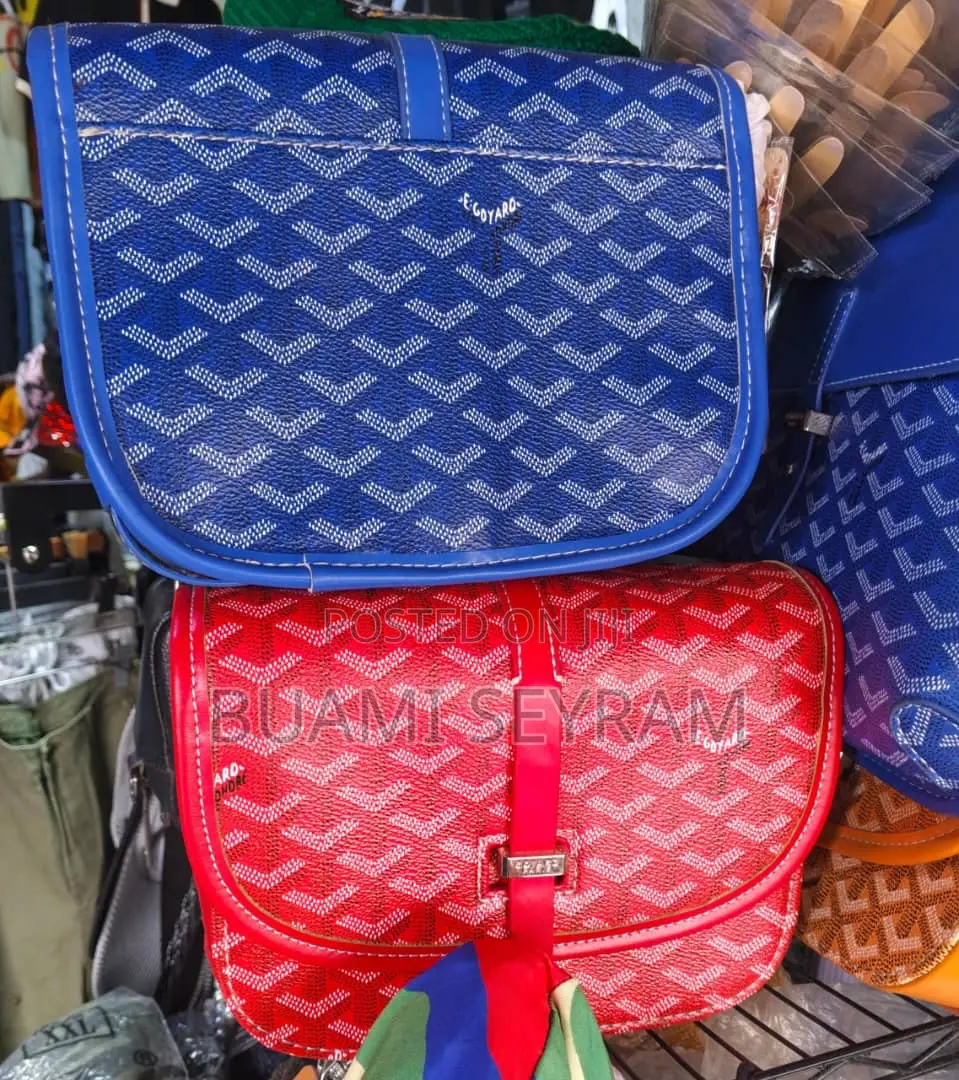 Goyard Blue Bag