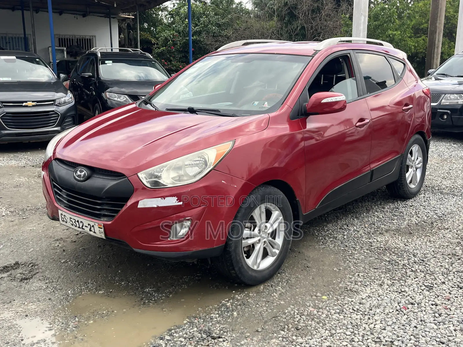 Hyundai Tucson 2013 Red