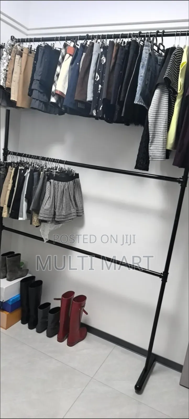 Clothing Rack Stand Floor Hanger
