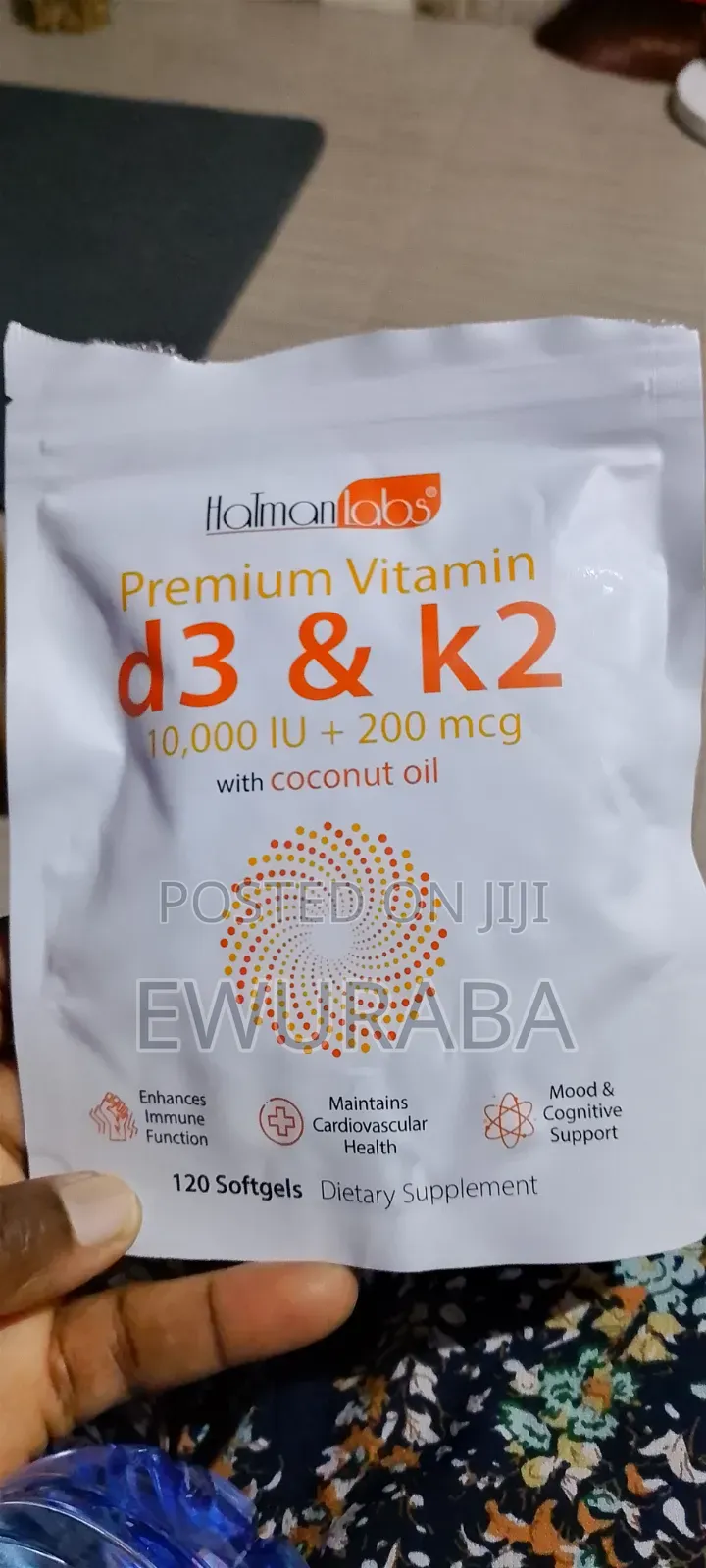 Premium Vitamin D3- With Coconut Oil