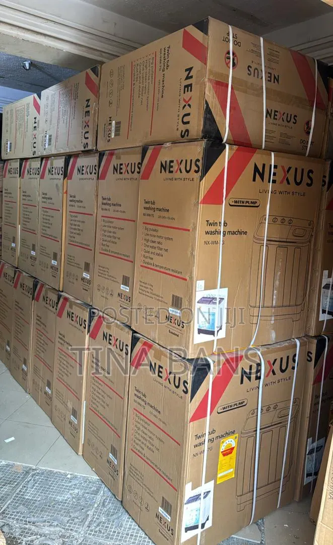 Nexus 7kg/ 12kg/15kg Semi Automatic Twin Tub Washing Machine