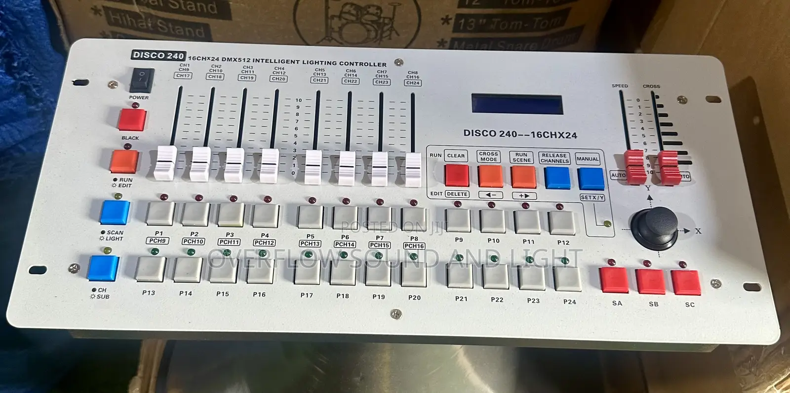 Disco 240 Dmx512 Intelligent Lighting Controller