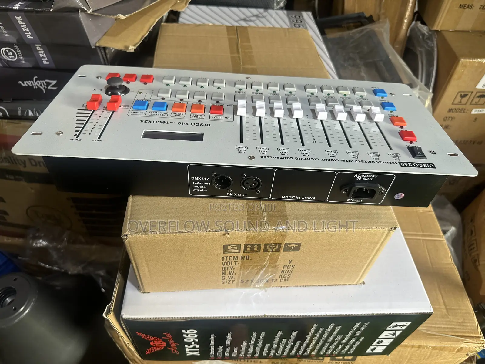 Disco 240 Dmx512 Intelligent Lighting Controller