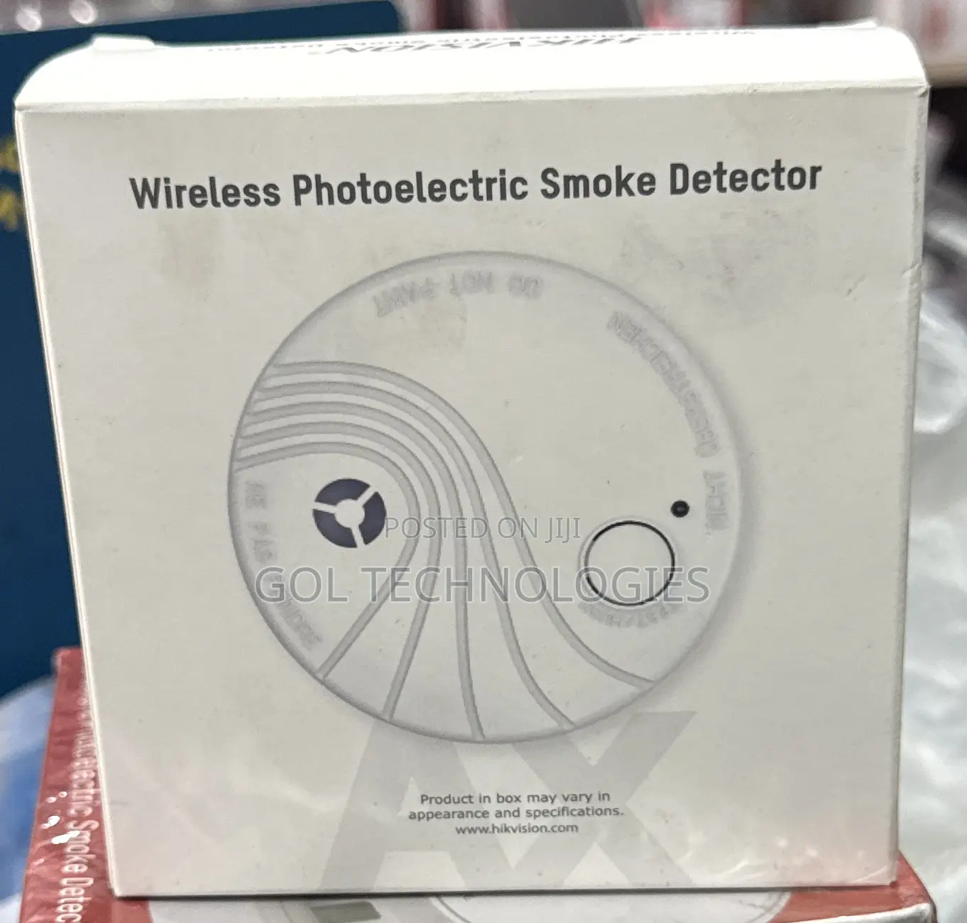 Hikvision Wireless Photoelectric Smoke Detector Ds-PDDMK-S-We