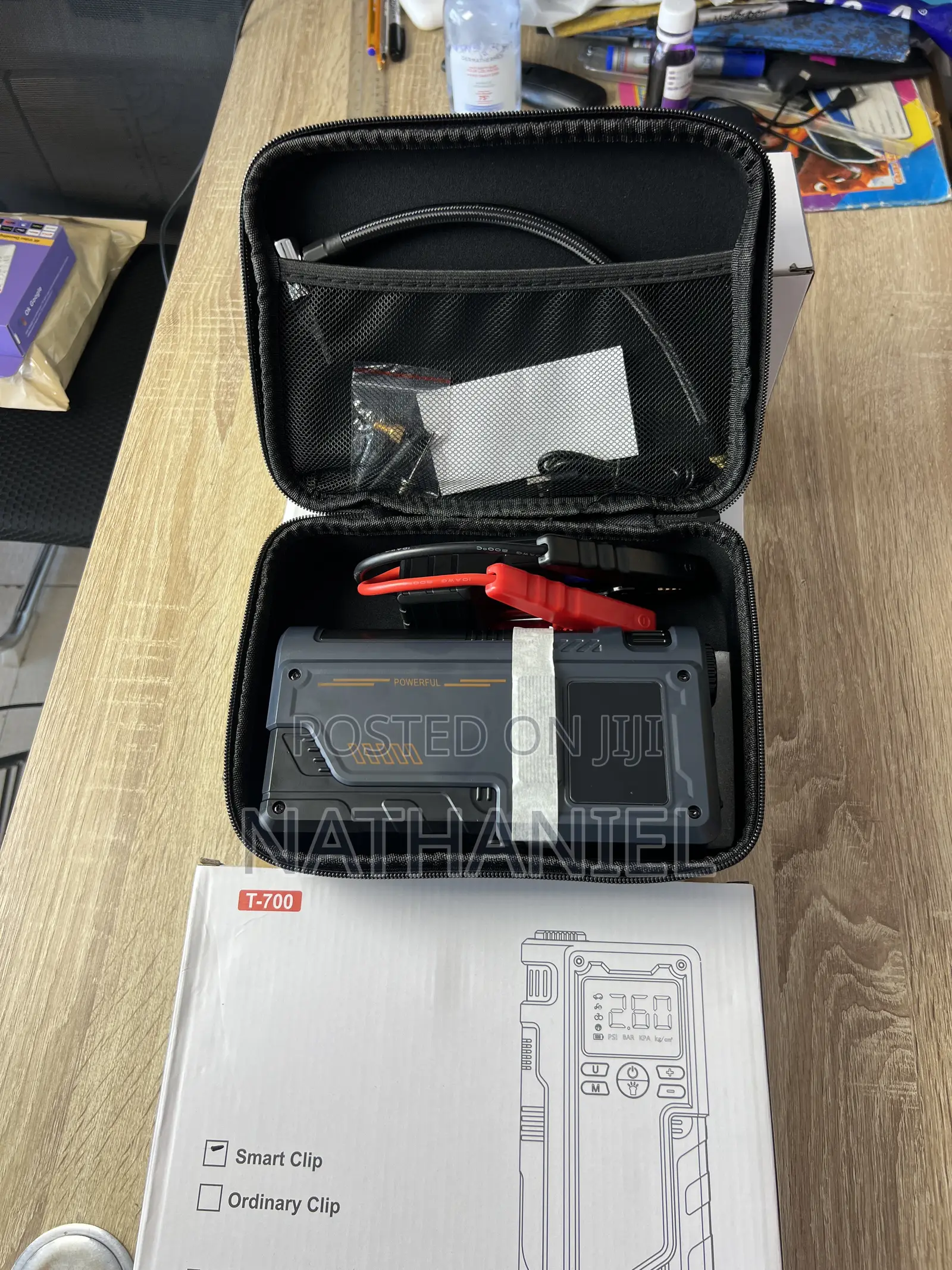 The T-700 4-in-1 Portable Car Jump Start