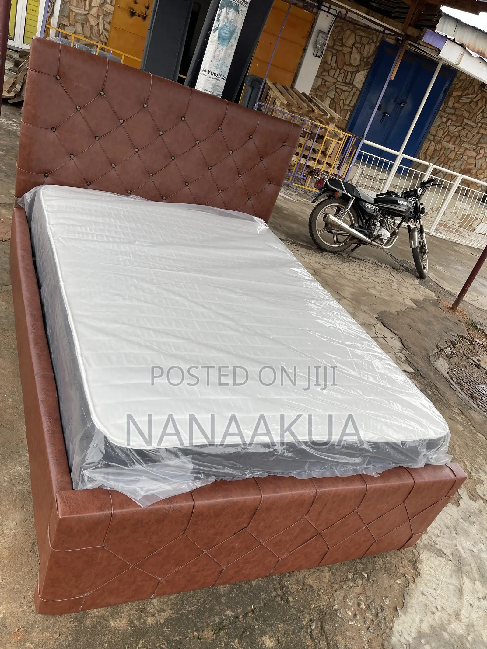 Double Bed With Mattress