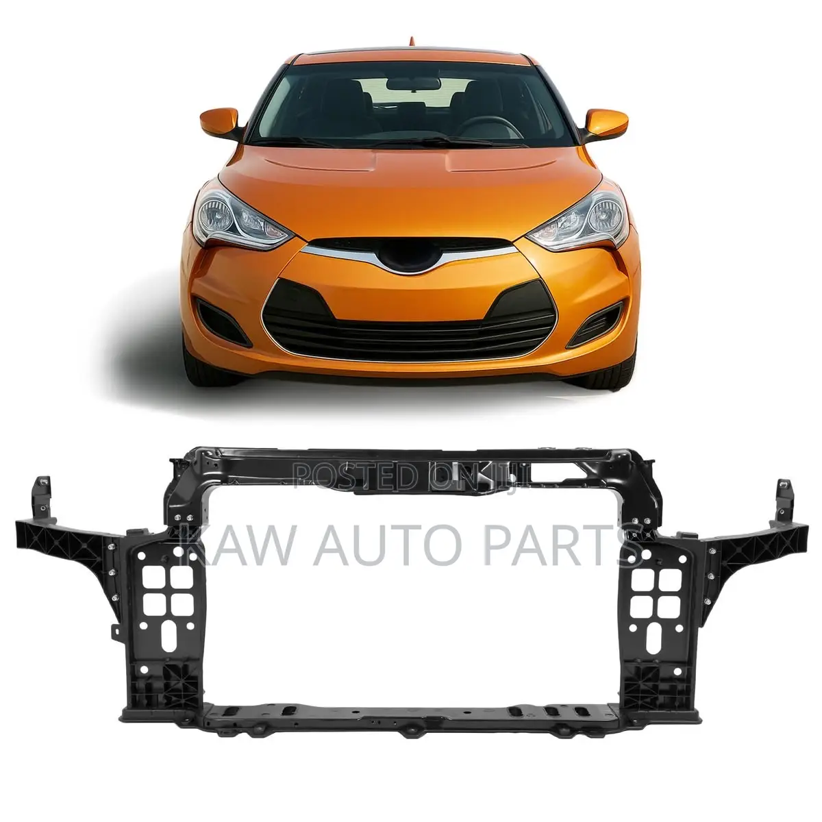 2013,2014,2015,2016,2017 Radiator Support for Hyundai Veloster