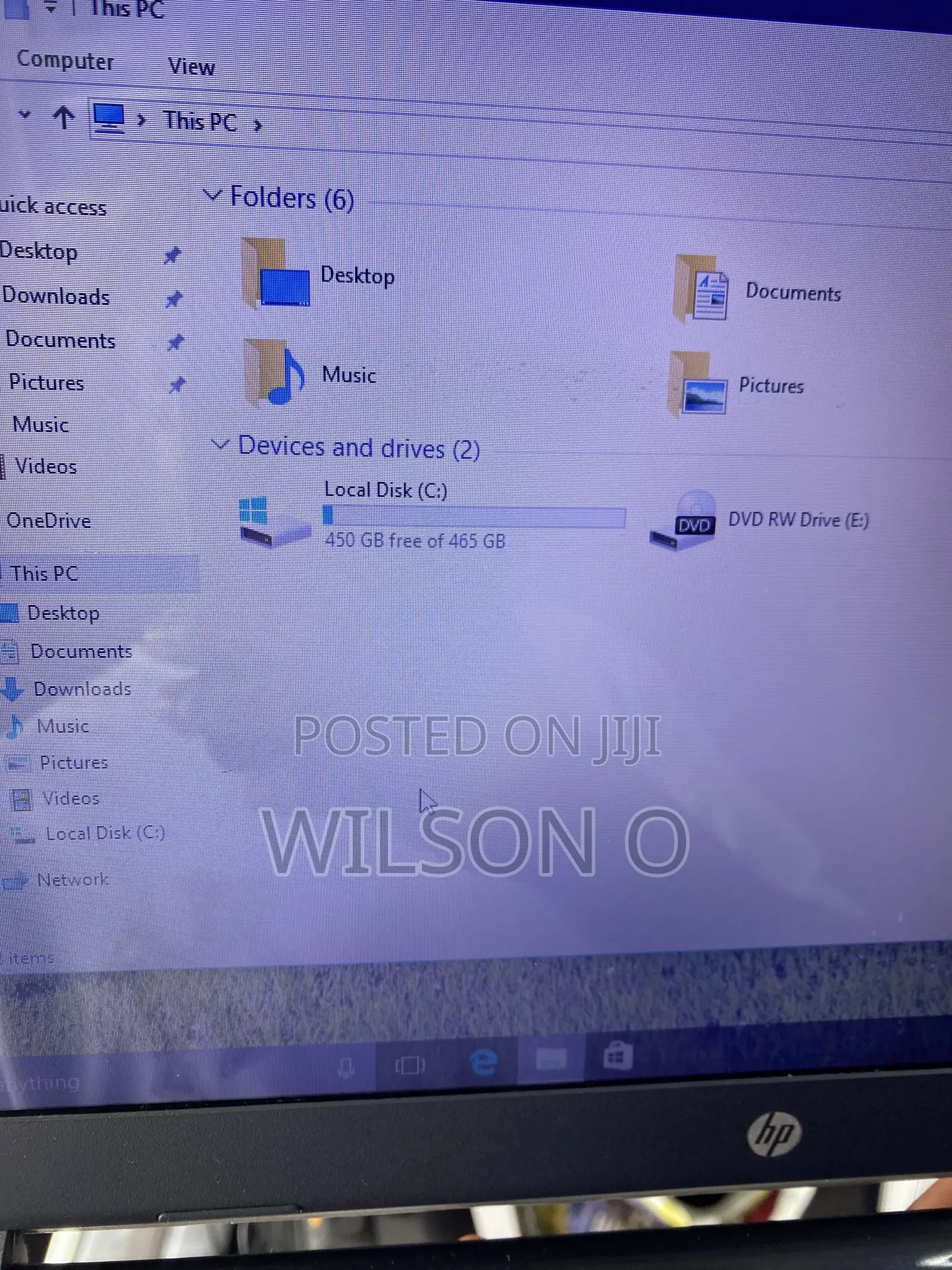 Laptop HP Pavilion 15 8GB AMD A6 HDD 500GB