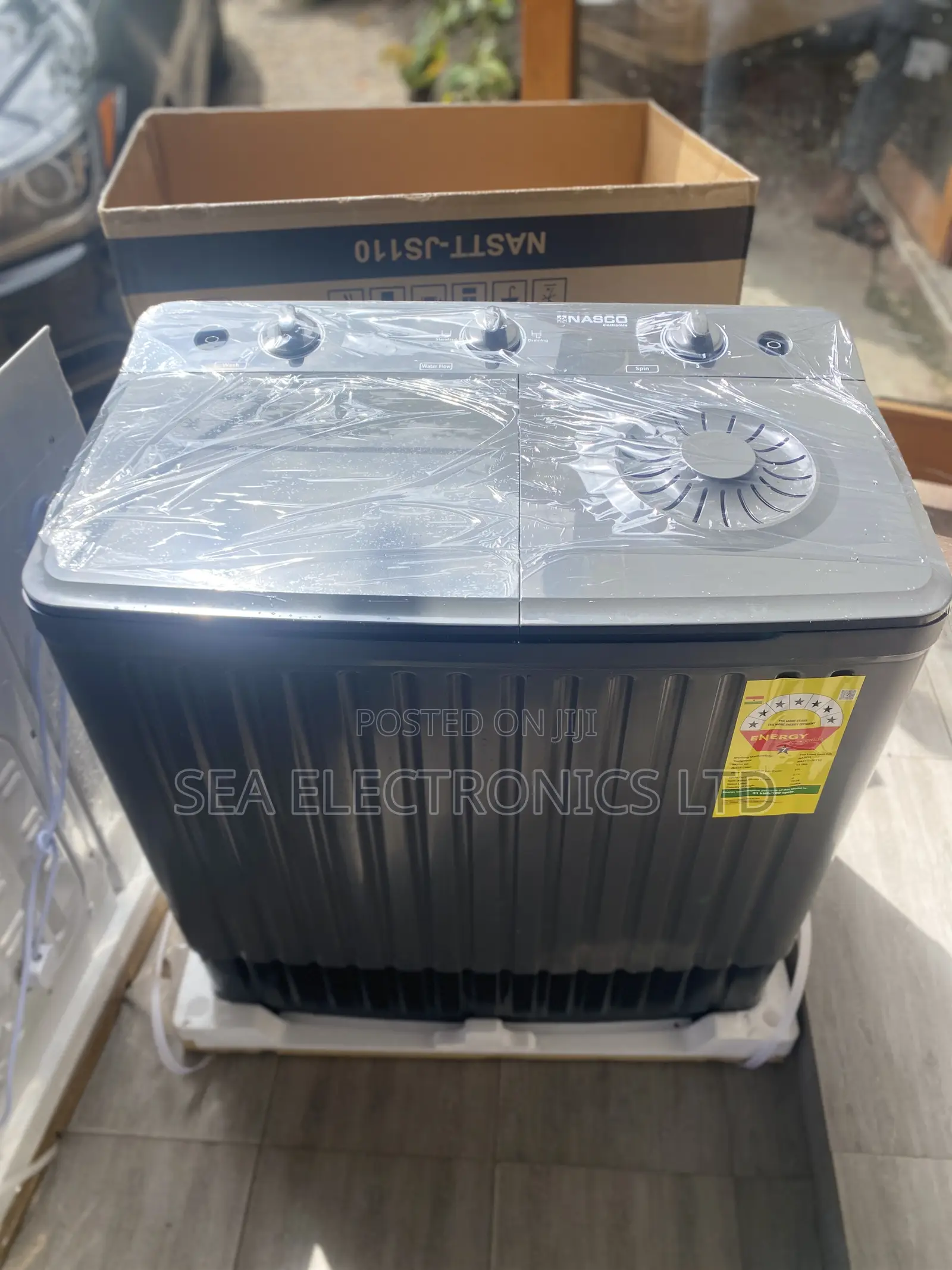 Nasco 10kg Semi-Automatic Washing Machine