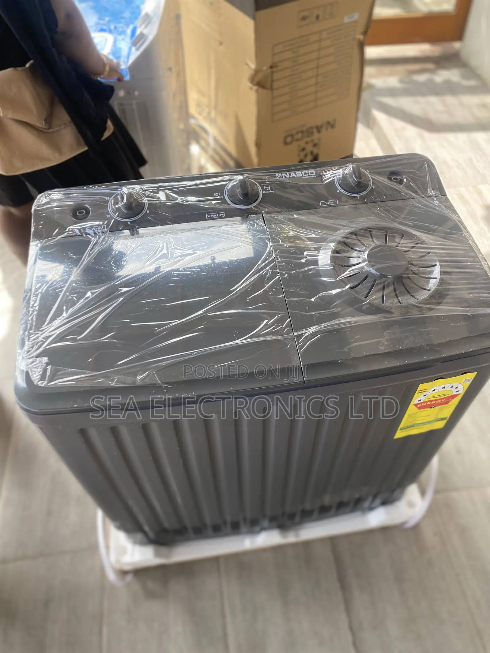 Newly Nasco 10kg Semi-Automatic Washing Machine