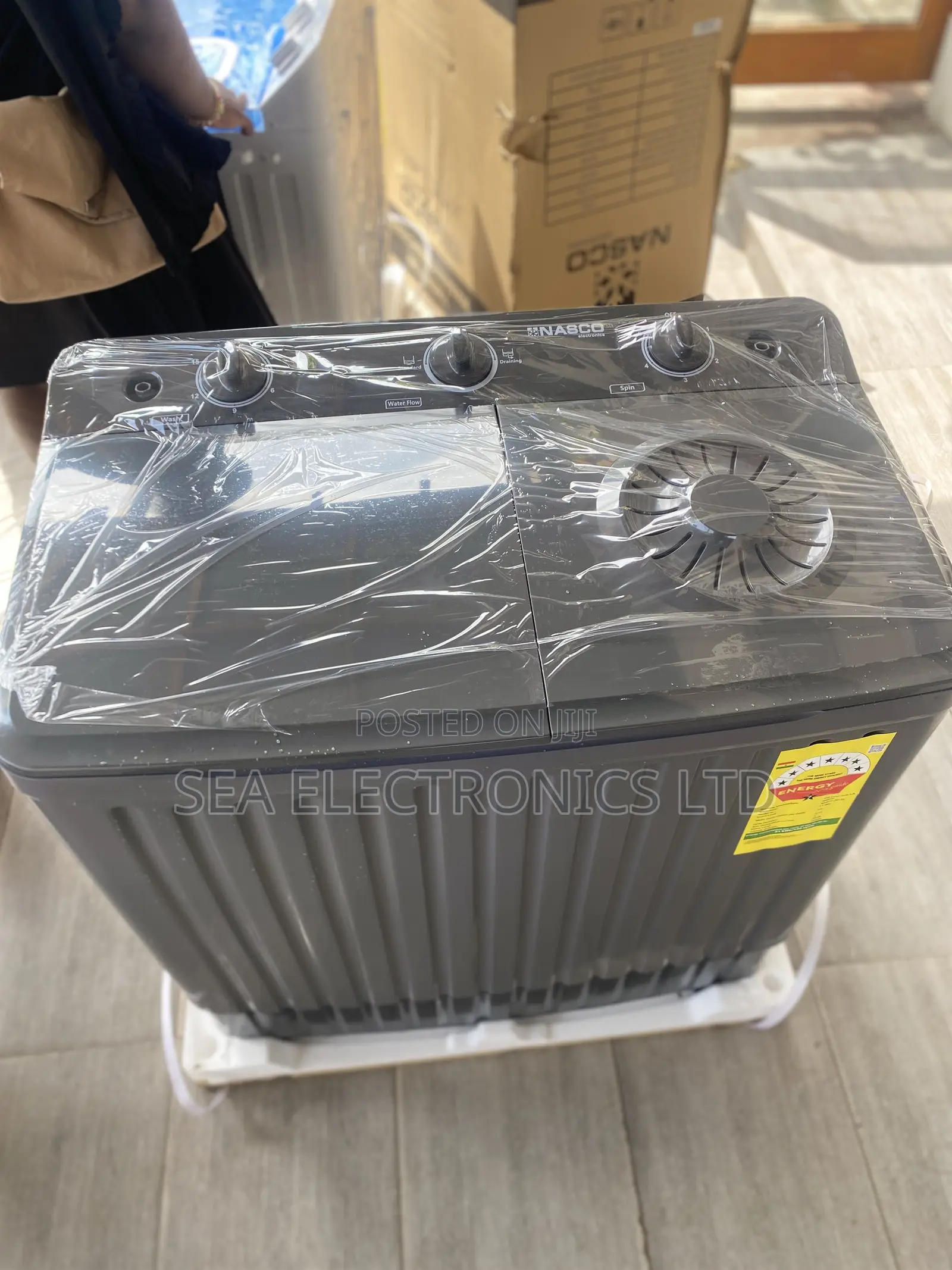 Newly Nasco 10kg Semi-Automatic Washing Machine