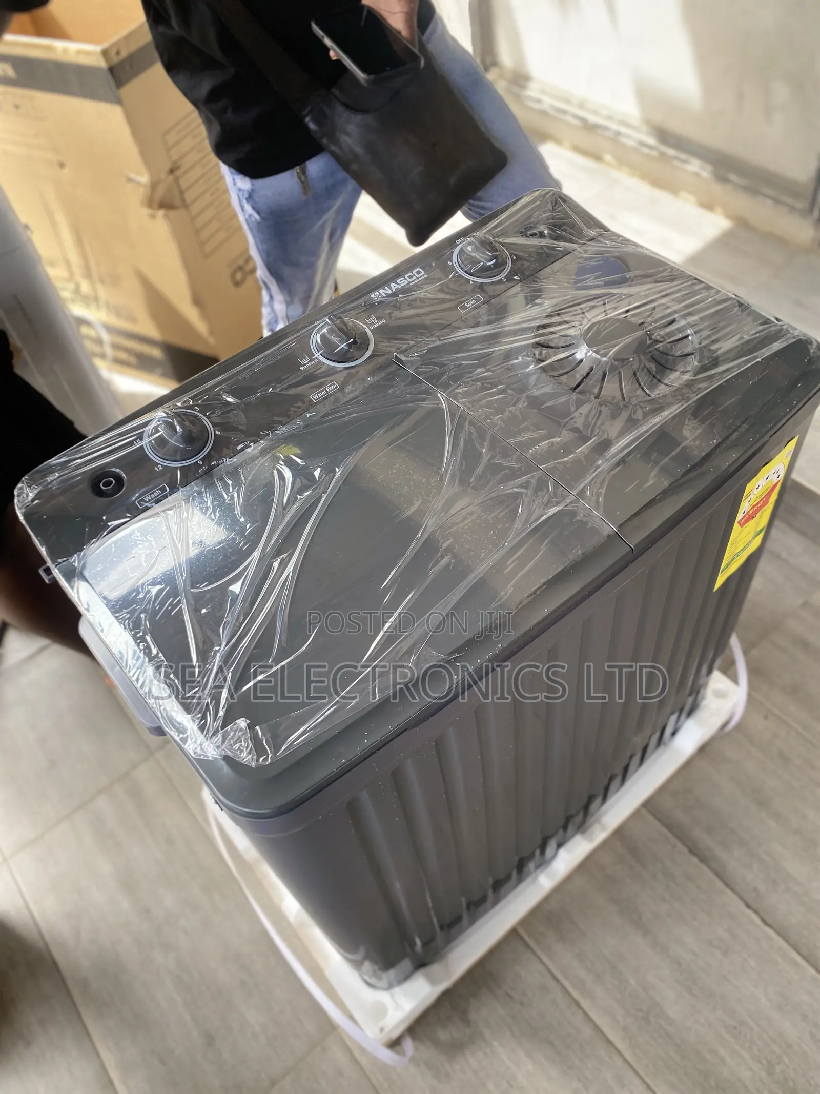 Nasco 10kg Top Load Washing Machine