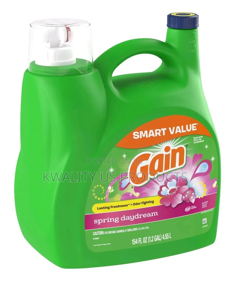 Gain Liquid Laundry Detergent - 107 Loads - 4.55 Litres