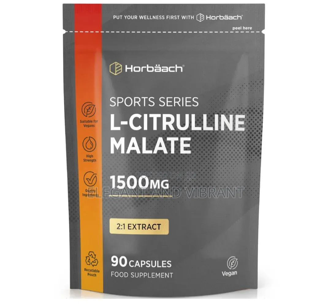 L-Citrulline Malate 1500 Mg | 90 Capsules