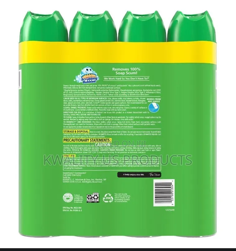 Scrubbing Bubbles Bathroom Grime Fighter - 708 Grams