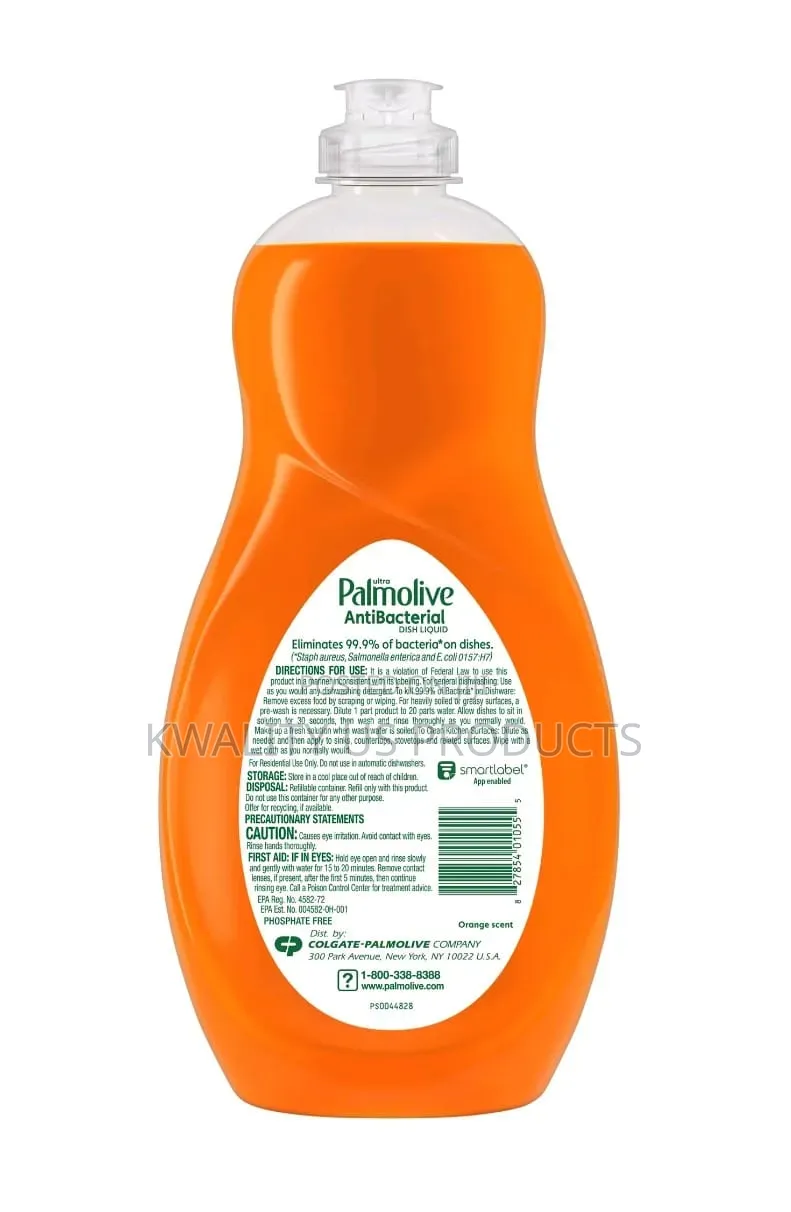 Palmolive Ultra Antibacterial Dishwashing Liquid - 1.23 Litres