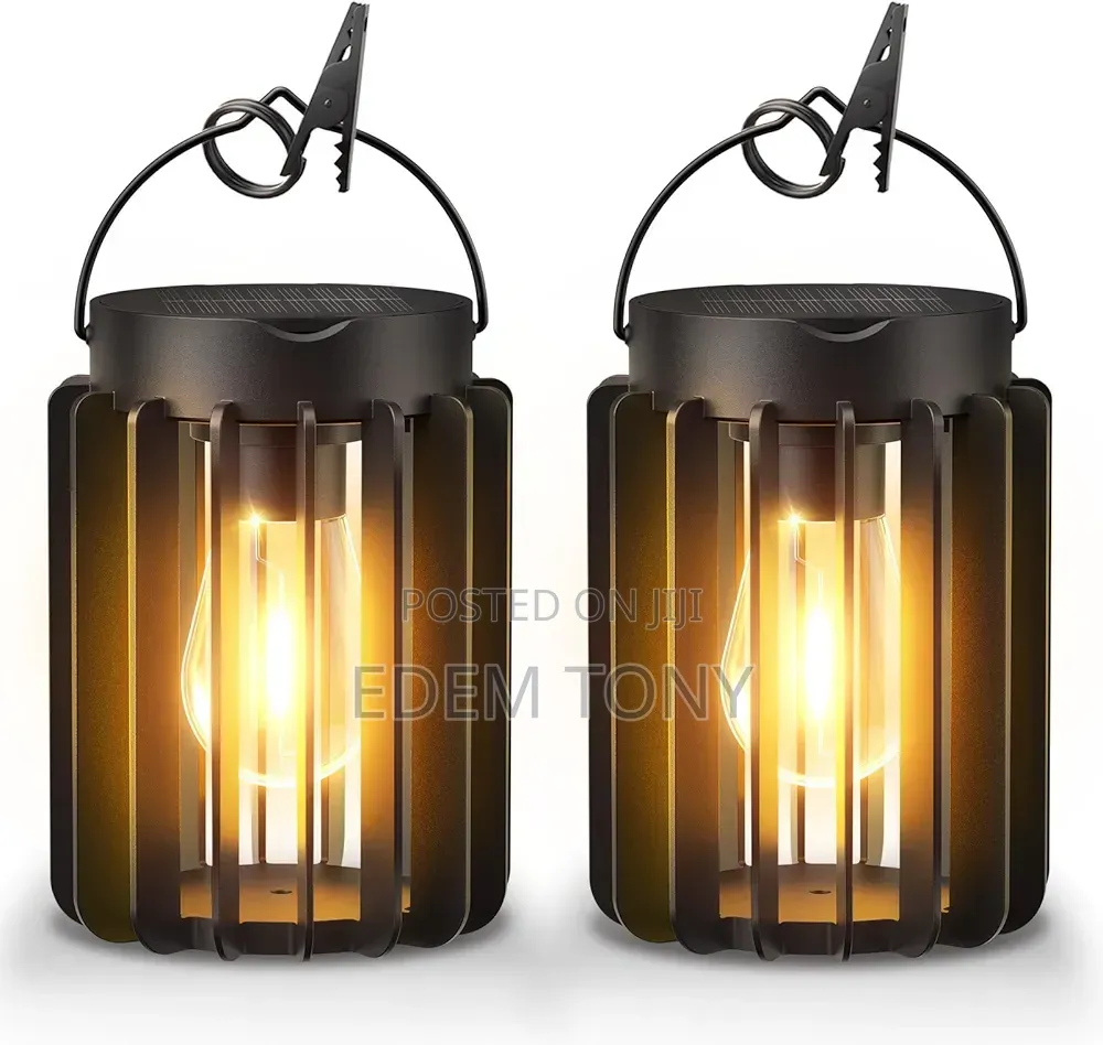 Outdoor Solar Lantern- 2pack