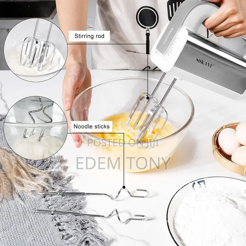 Sokany Hand Mixer/Blender (Model Cx-6651w)