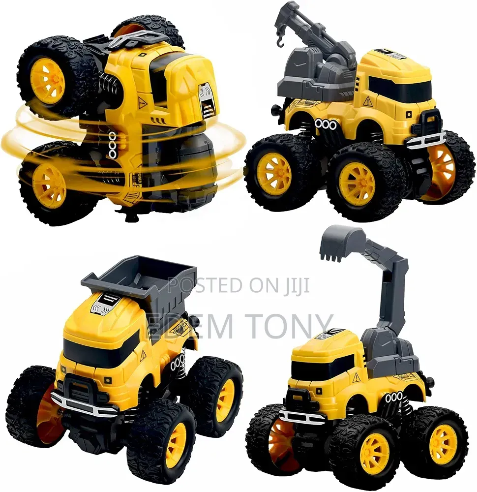 Construction Truck Toys - 4pcs