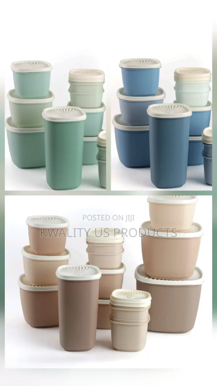 CWC Plastic Food Storage Container Set - 26 Piece
