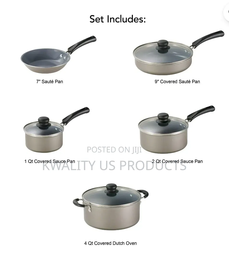 Tramontina 9-Piece Non-Stick Cookware Set