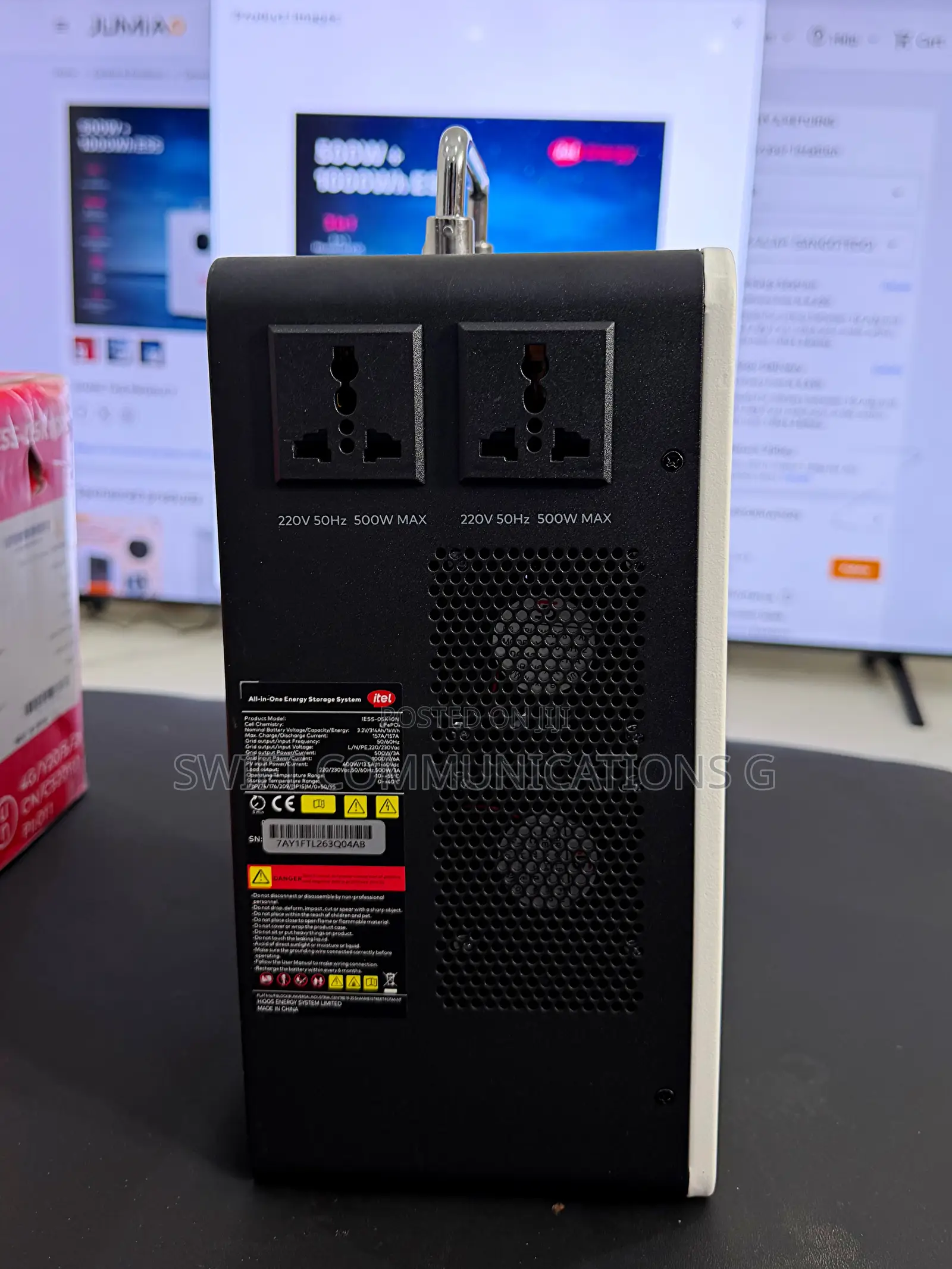 1,000w Power Station Itel Power Tank