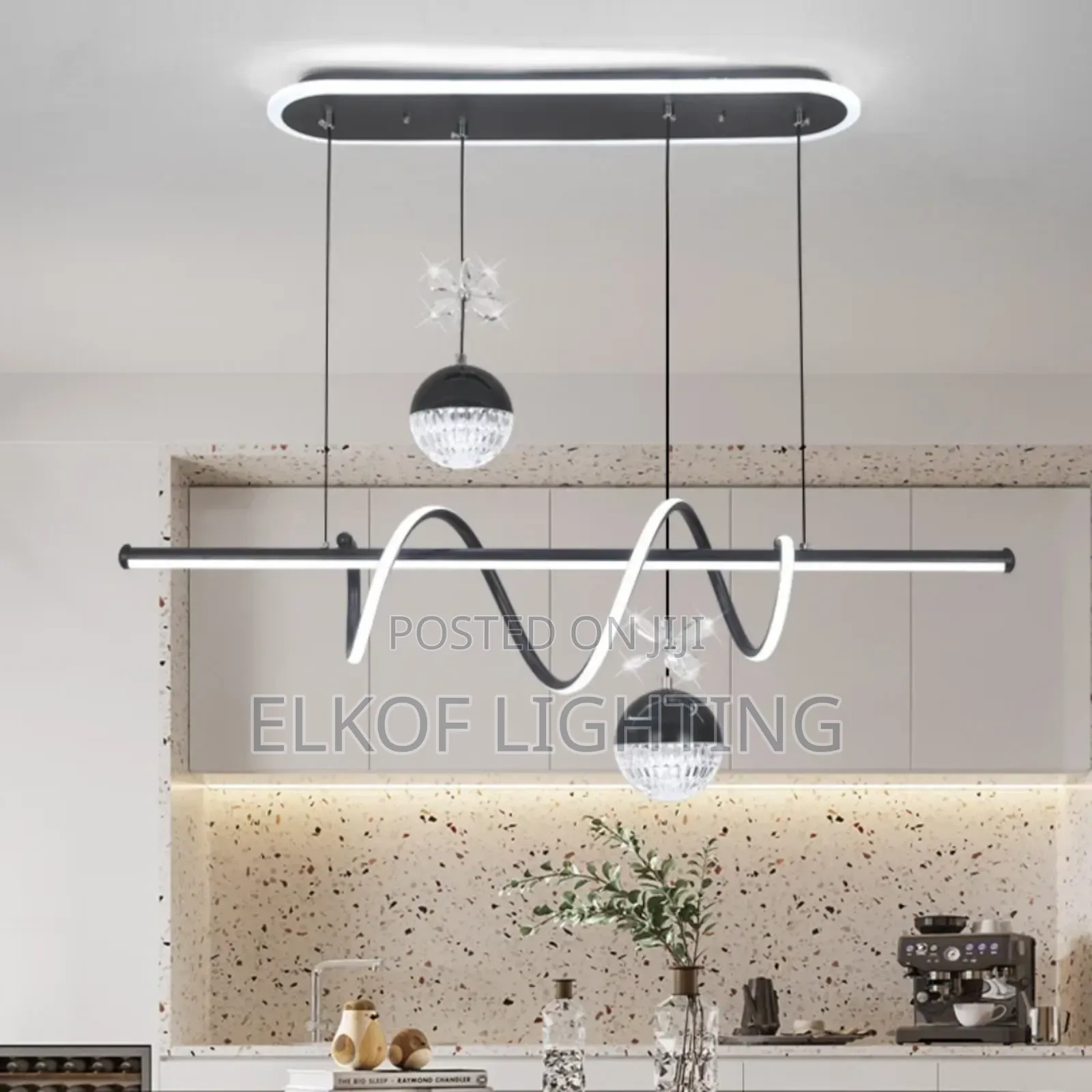 Pendant Ceiling Lights 90cm 96w 3cct 110v/220v Stepless Dimming