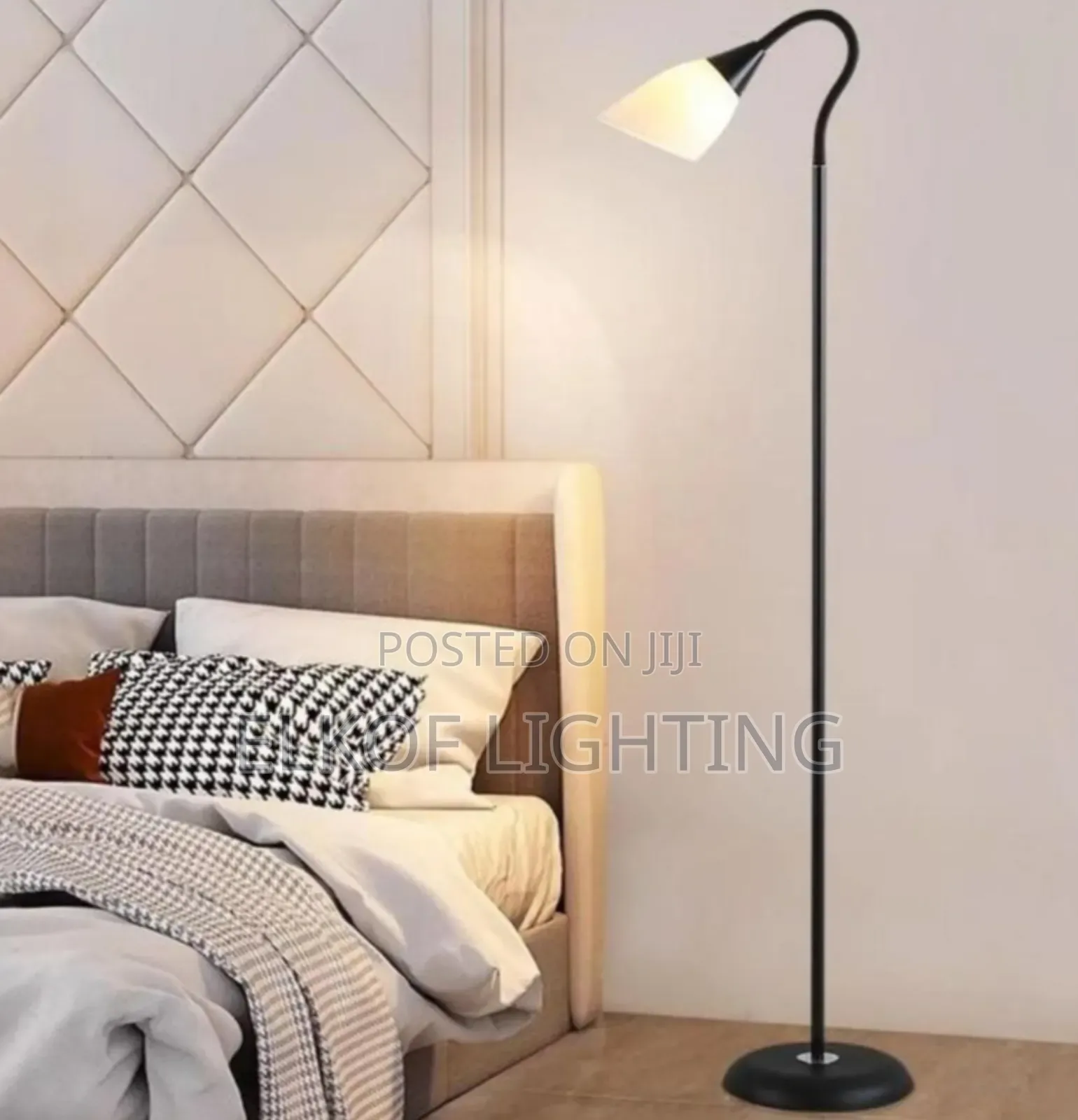 Nordic Floor Lamp for Living Room Bedroom Study Room Ultra Dimmable