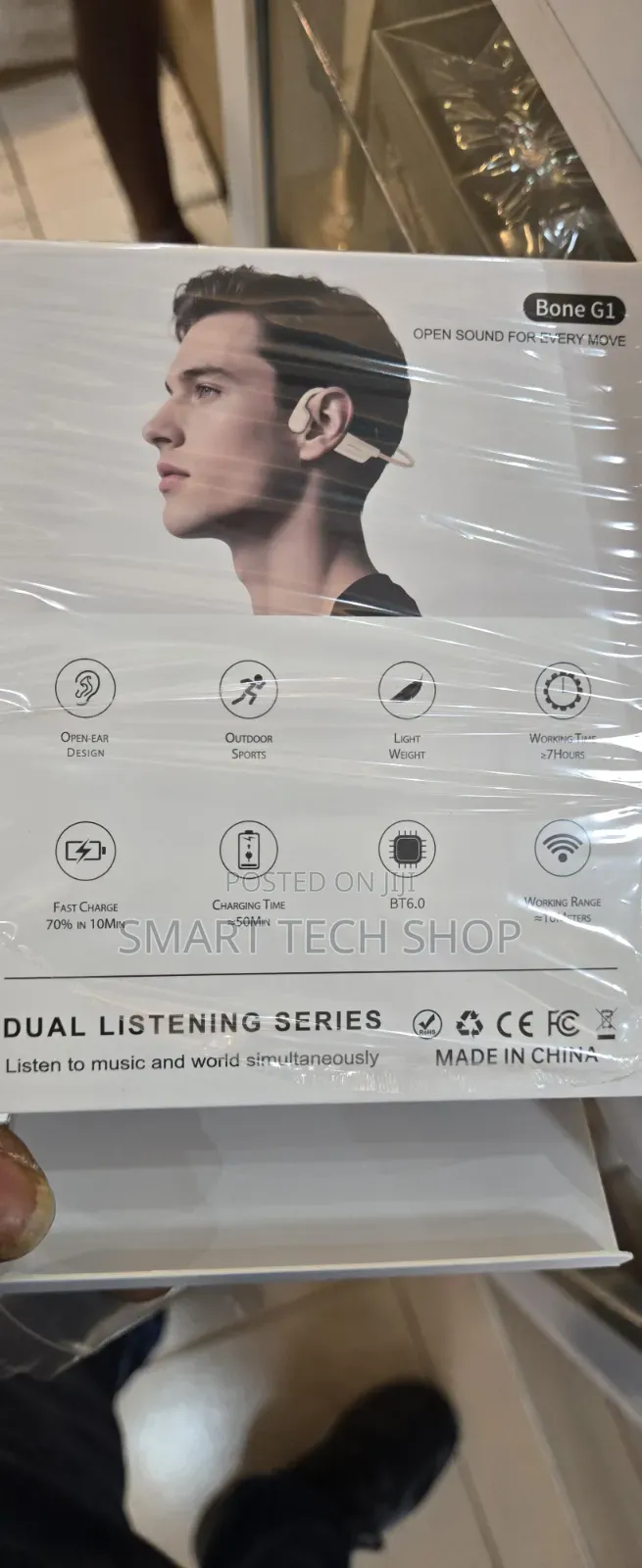Bone Conduction Waterproof Headset