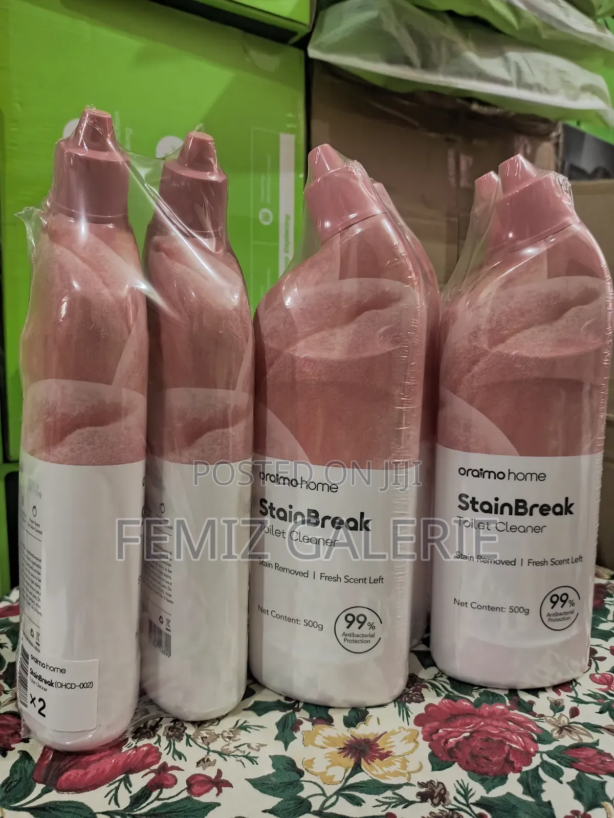 Oraimo Stainbreak Fragrant Toilet Cleaner 500g - 2pcs