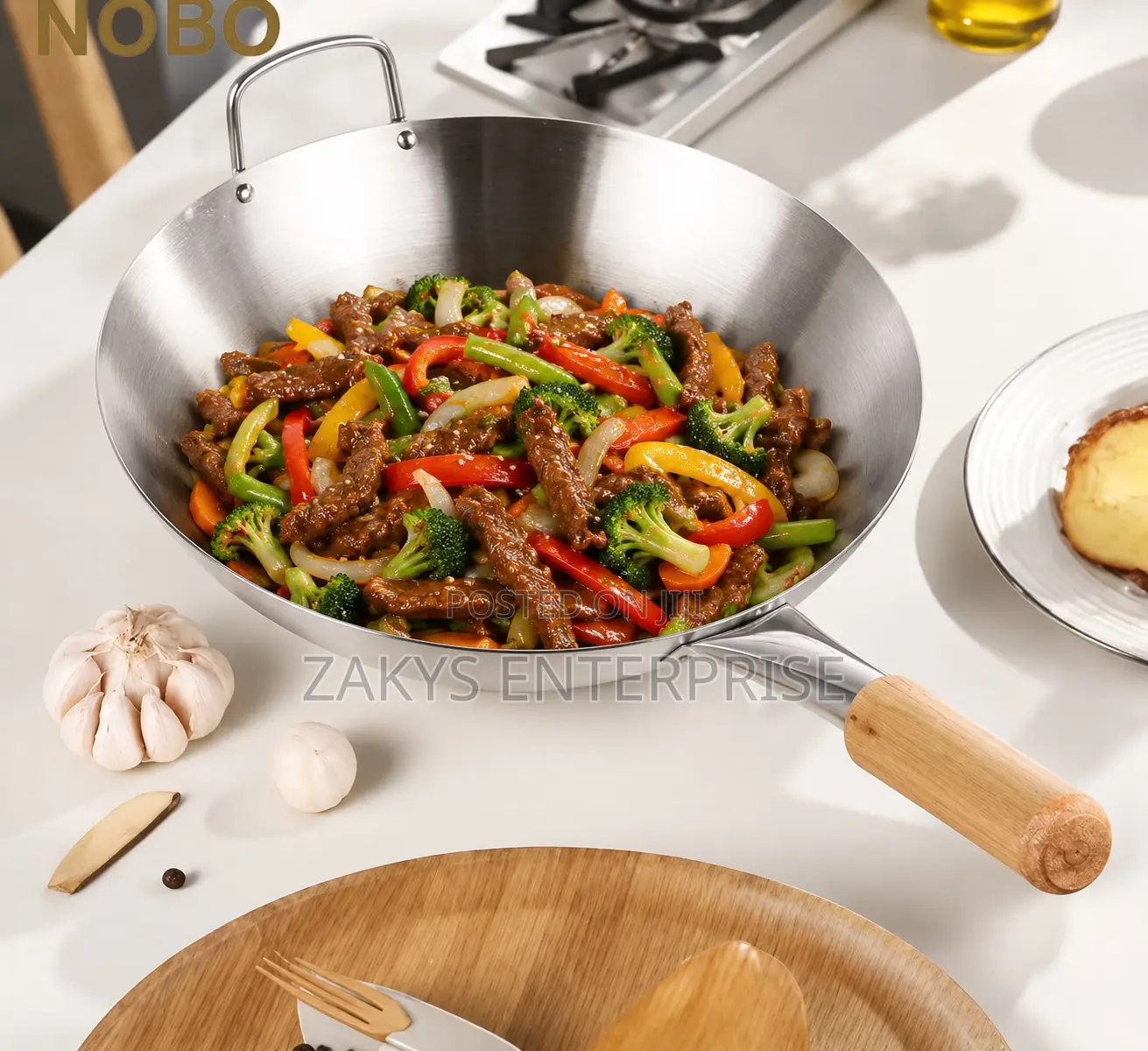 Stainless Steel Non Stick Wok