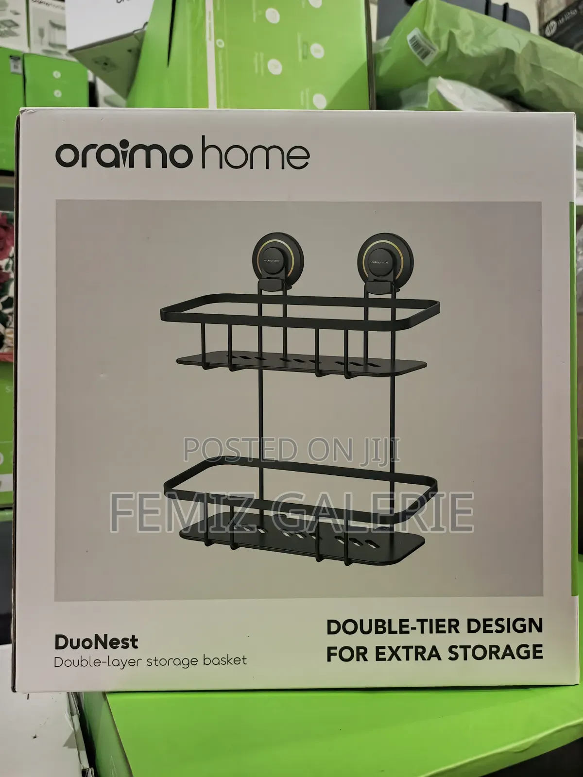 Oraimo Duonest Nail-free Double-tier Storage Basket